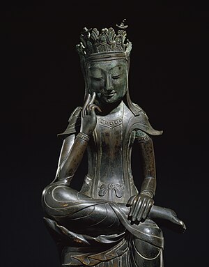 Statue of buddha, from Silla Kingdom in 6th century