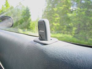 A doorlocker on an old Mazda 323