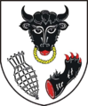 The contempoary coat of arms of Nedvedice