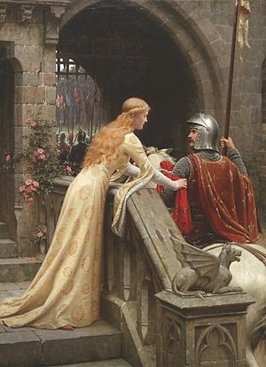 God Speed! (1900), by Edmund Blair Leighton.