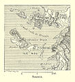 French map of Nouméa from 1894