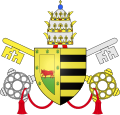 Stema papei Alexandru al VI-lea