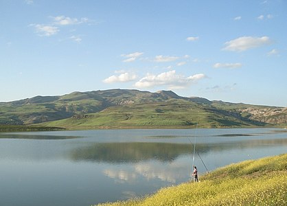 Ain Dyalah dam lack, Algeria.