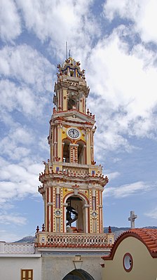 Belfry monastery Panormitis