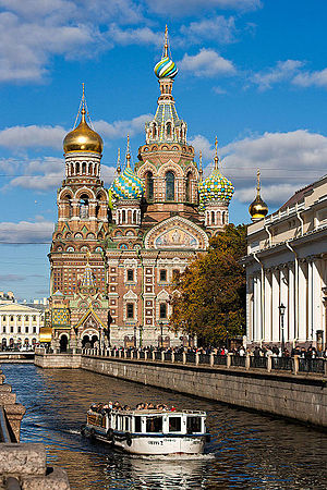 Church of the Saviour on the Blood in Saint Petersburg, Russia