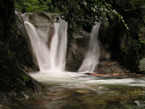 "Bachlandschaft" im Kanton Tessin, Schweiz