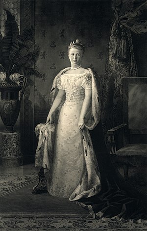 Queen Wilhelmina in 1899