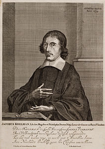 1679 portrait of Jacobus Koelman by Jan Luyken.