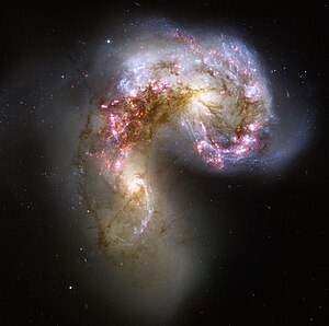 Hubble the Antennae