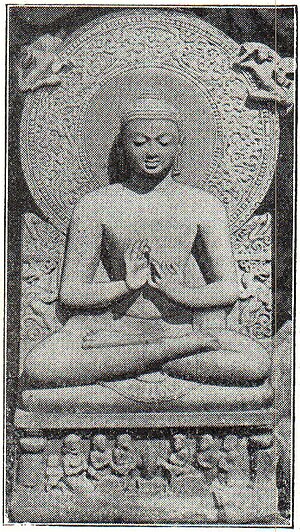 Indische Kunst: Buddha von Sarnath.